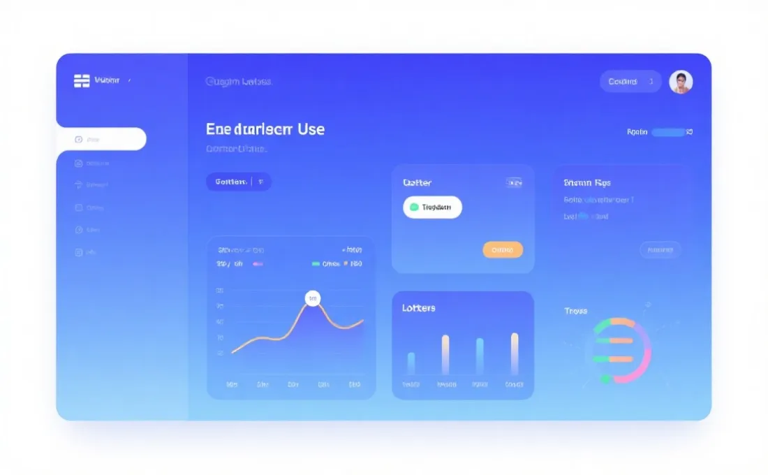 数据分析与计划工具界面示意